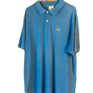 blue Lacoste short sleeve polo shirt size XL ( French size 7)